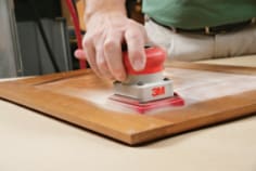 3M(TM) Orbital Sander, 3"x4" Non-Vacuum close-up sealer sanding
