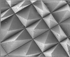 3M(TM) Trizact(TM) Abrasives Pattern Closeup