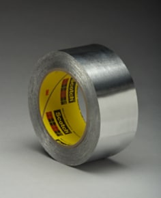 3M™ High Temperature Aluminum Foil Tape 433 Silver