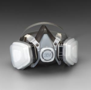 3M™ Half Facepiece Disposable Respirator Assembly 52P71, Organic Vapor/P95 Respiratory Protection, Medium 12 EA/Caseimage
