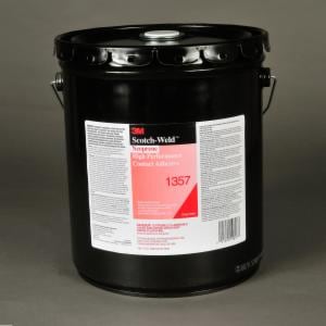 3M™ Neoprene High Performance Contact Adhesive 1357, Gray-Green, 5 Gallon Pour Spout (Pail), 1 Can/Drum image 3M™ Neoprene High Performance Contact Adhesive 1357, Gray-Green, 5 Gallon Pour Spout (Pail), 1 Can/Drumimage