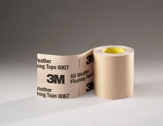 3M™ Tätningstejp FAST-F 8067E, 50/50 delad liner, 200 mm x 25 m, 4 rl/fp