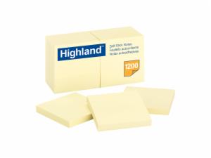 Highland Notes 6549, 3 in x 3 in (7.62 cm x 7.62 cm), 100% PEFC, SGSCH-PEFC-COC-110078image