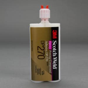 3M™ Scotch-Weld Epoxy Potting Compound DP270, Black, 200 mL Duo-Pak, 12 Pack/Case image 3M™ Scotch-Weld Epoxy Potting Compound DP270, Black, 200 mL Duo-Pak, 12 Pack/Caseimage