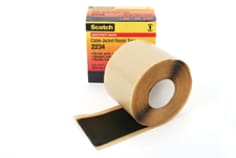 Scotch® Self-Fusing Silicone Rubber Electrical Tape 70, 1 in x 30 ft, Sky  Blue/Gray, 1 roll/carton, 24 rolls/case