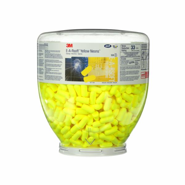 ™ E-A-Rsoft Yellow Neons One Touch Refill Earplugs 391-1004