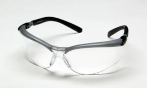 3M™ BX Protective Eyewear 11380-00000-20, Clear Anti-Fog Lens, Silver/Black Frame, 20 ea/Caseimage