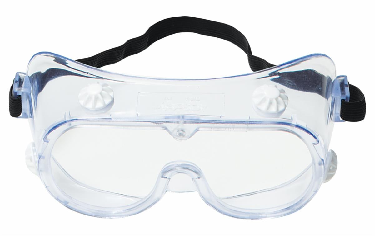 A pair of 3M 334 Series Splash Safety Goggles
