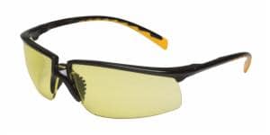 3M™ Privo Protective Eyewear 12263-00000-20 Amber Anti-Fog Lens, Black Frame 20 EA/Caseimage