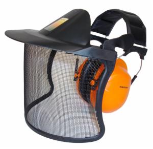 3M™ Brush Defender Visor System, Face Protection V40GH31A-1P, with H31A Ear Muff, 1 ea/Caseimage