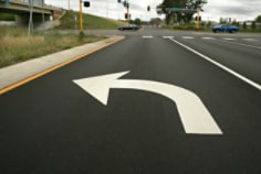 Pavement Marking Arrow Symbols - Left Arrow