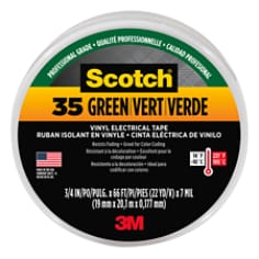 Scotch® #35 Green Vinyl Electrical Tape