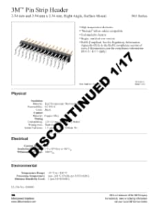 3M™ Pin Strip Header, TS2184 Discontinued