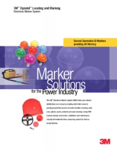 Marker Solutions for the Power Industry Brochure