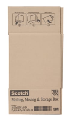 Scotch Moving, Mailing & Storage Box 10x10x10