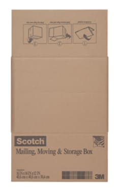 Scotch Moving, Mailing & Storage Box 16x16x12