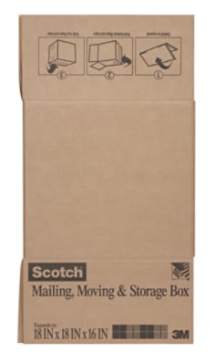 Scotch Moving, Mailing & Storage Box 18x18x16