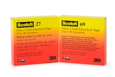 3M(TM) Scotch(R) Glass Cloth Electrical Tape 27 "B" and 69 "H"