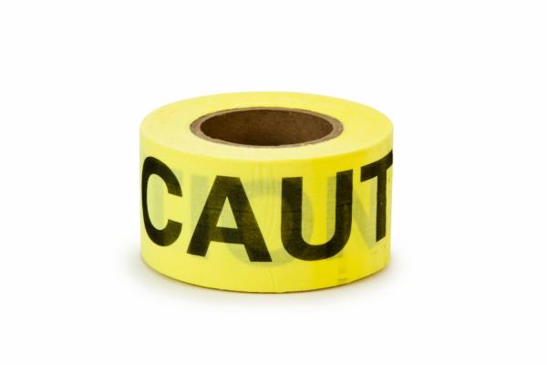 Scotch Repulpable Barricade Tape 516