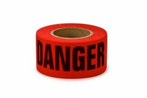 Scotch Barricade Tape 331, DANGER, 3 in x 1000 ft, Red, 8 rolls/Case image Scotch Barricade Tape 331, DANGER, 3 in x 1000 ft, Red, 8 rolls/Caseimage