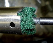 Standard Abrasives High Strength Coarse A/O-Green Cross Buffs
