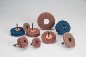 Standard Abrasives Buff and Blend GP Wheel 880513, 3 in x 1 Ply x 1/4 in A VFN, 10/Carton, 100 ea/Caseimage