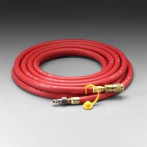 3M™ Supplied Air Hose W-3020-50/07034(AAD), 50 ft, 1/2 in ID, Industrial Interchange Fittings, Low Pressure, 1 EA/Caseimage