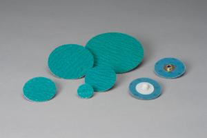 Quick Change Buff and Blend HS Disc, MSD0358, A/O Medium, TR, Maroon, 2 in, Die Q200P, 25/Carton, 250 ea/Case, Private Labelimage