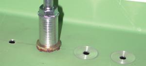 Standard Abrasives Quick Change P.A.R.T. GP Disc, 800072, A/O Medium, TSM, Maroon, 5/8 in, Die QS62HM, 50/Carton, 500 ea/Caseimage