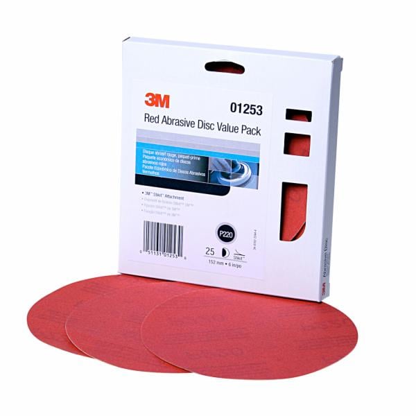 ™ Red Abrasive Stikit Disc Value Pack