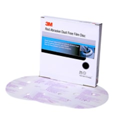 3M(TM) Red Abrasive Finishing Film Hookit(TM) Disc D/F, 01135