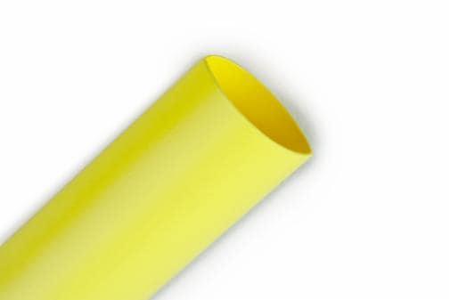 3M(TM) Thin Wall Tubing FP-301, heat shrink yellow