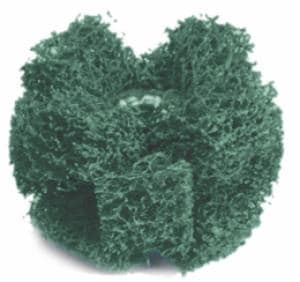 Standard Abrasives Buff and Blend Cross Buff HS, 727334, A/O Coarse, 1 in x 3/8 in x 2 Ply x 8-32, 50/Carton, 500 ea/Caseimage