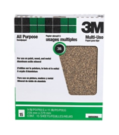 88593NA 3M(TM) All Purpose Sandpaper - 36 Grit