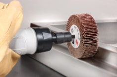 3M(TM) Flap Wheels 747D, Grade 80, X wt.