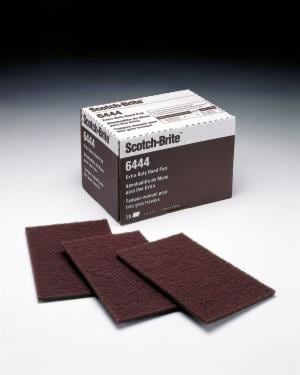 Scotch-Brite Extra Duty Hand Pad 6444, 6 in x 9 in, 20/Carton, 60 ea/Case image Scotch-Brite Extra Duty Hand Pad 6444, 6 in x 9 in, 20/Carton, 60 ea/Caseimage