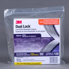 3M Dual Lock Reclosable Fastener TB4570 Low Profile Trial Bag