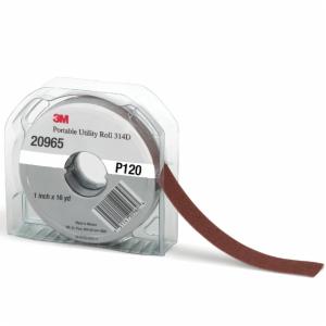 3M™ Portable Utility Cloth Roll 314D, P80 J-weight, 1 in x 12 yd, 5 ea/Caseimage