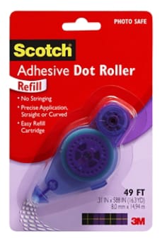 055-R Adhesive Dot Roller Refill