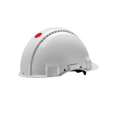 3M Hard Hat Uvicator Pinlock Ventilated Leather Sweatband White G3000DUV VI 3M United Kingdom