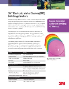 3M™ Electronic Marker System (EMS) Full Range Markers DS