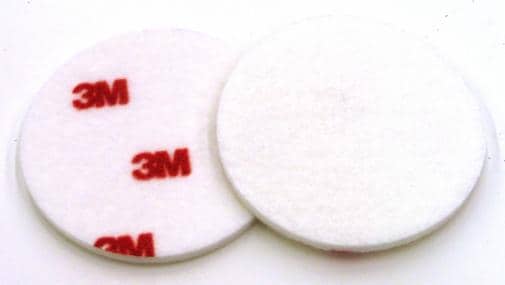 3M(TM) Finesse-it(TM) Buffing Pad 09357, 3 in Red-White