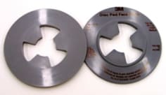 3M(TM) Disc Pad Face Plate 13325, 4-1/2 in Medium Gray