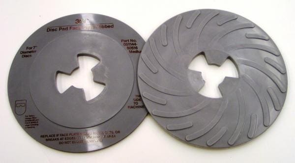 ™ Disc Pad Face Plate Ribbed 80516