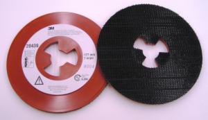 3M™ Hook and Loop Disc Face Plate, 20439, 7 in Extra Hard, 10 ea/Caseimage