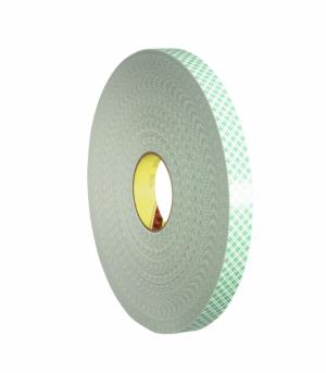 3M™ Double Coated Urethane Foam Tape 4032, Off White, 3/8 in x 72 yd, 31 mil, 24 Rolls/Caseimage