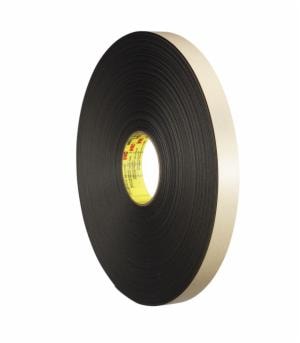 3M™ Double Coated Polyethylene Foam Tape 4492B, Black, 1/2 in x 72 yd, 31 mil, 18 Roll/Case image 3M™ Double Coated Polyethylene Foam Tape 4492B, Black, 1/2 in x 72 yd, 31 mil, 18 Roll/Caseimage