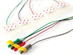 Red Dot Pre-Wired Monitoring Electrode 2289PAL, 3M Logo Side