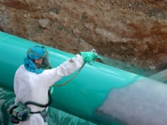 3M(TM) Scotchkote(TM) Liquid Epoxy Coating 323, Spray Grade app