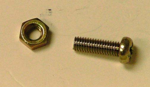 3M(TM) 3125 Screw and Nut Set PN110310A, 1 set per case